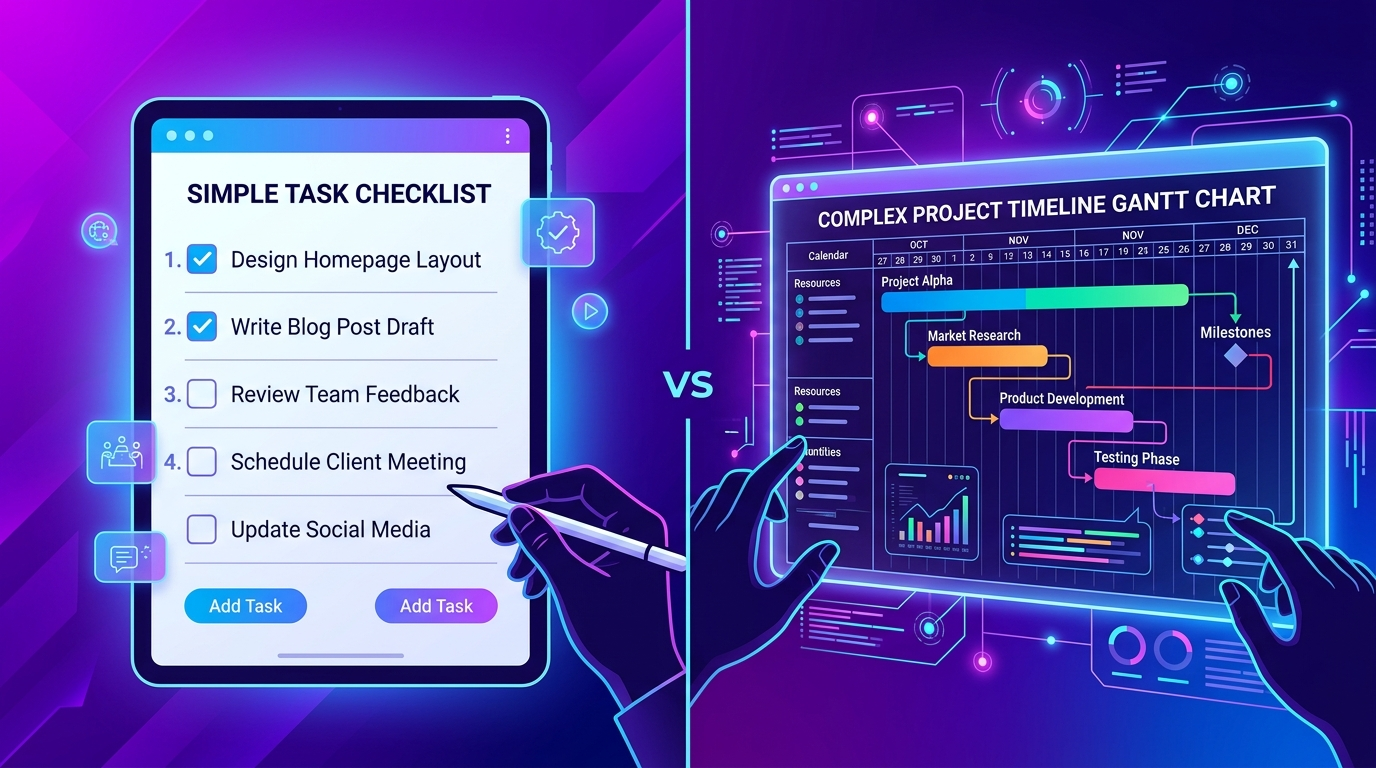 Task Management System vs Project Management Software: What's the Difference?