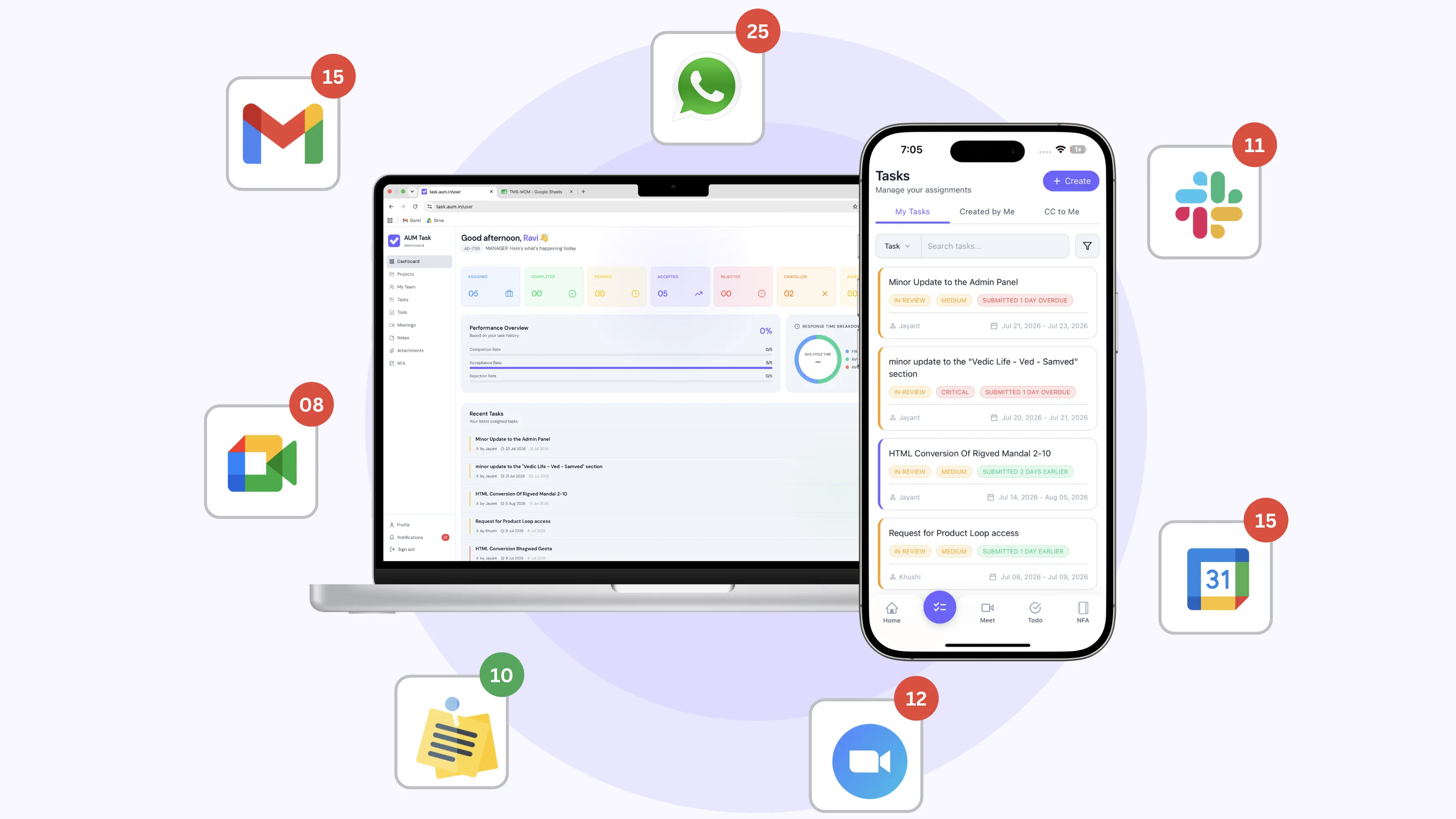 AUM Task Platform Video Overview